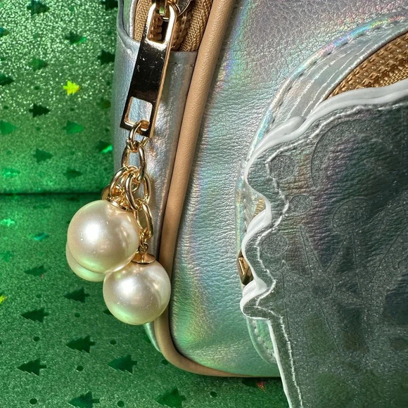 ???Wicked Glinda-Inspired Iridescent Mini Backpack NWT main image 2